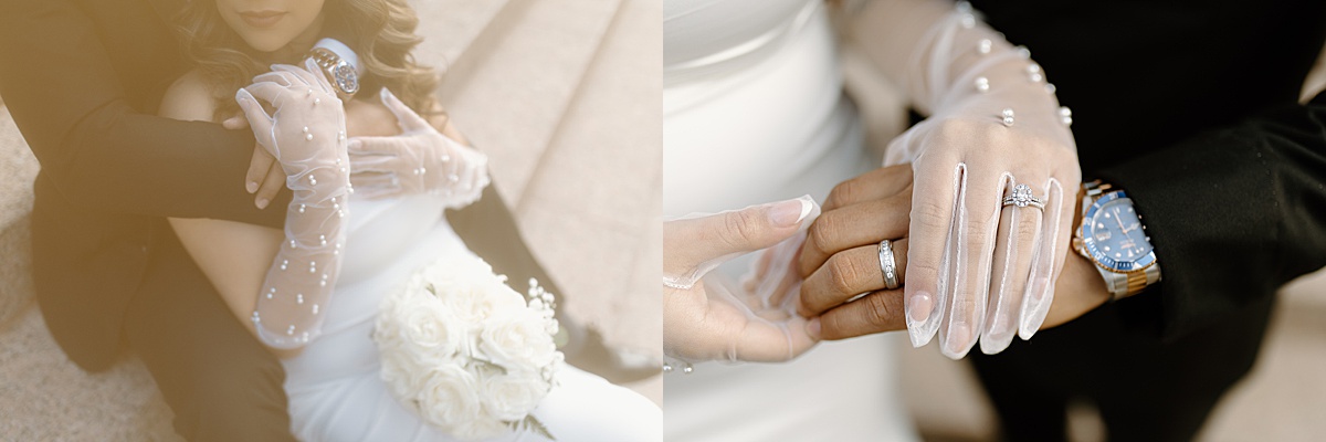 details of bride and groom taken by Patricia Perez Photography